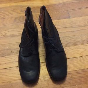 Memphisto all leather ankle boots